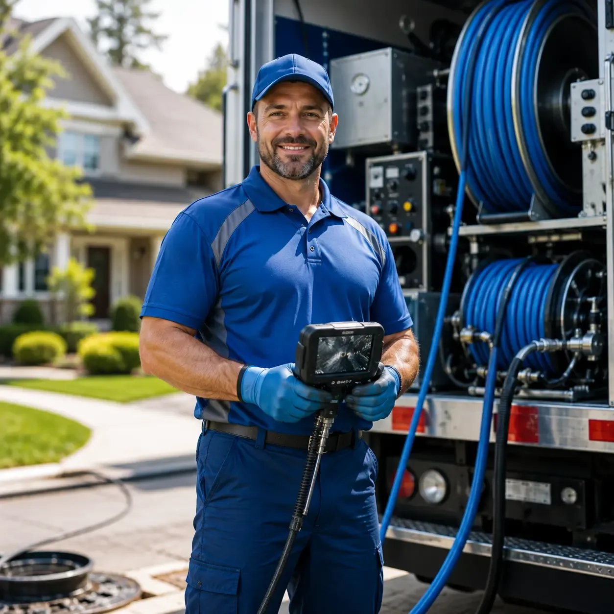 Local outdoor drain cleaning specialists in North Aurora, IL
